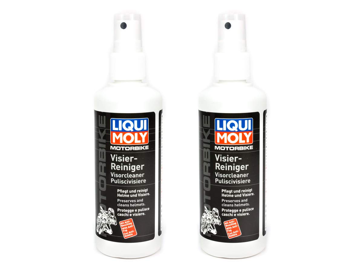 LIQUI MOLY Motorbike Visier Reiniger Spray Visierreiniger Helm 2 Stück á 100 ml von MVH Bockauf