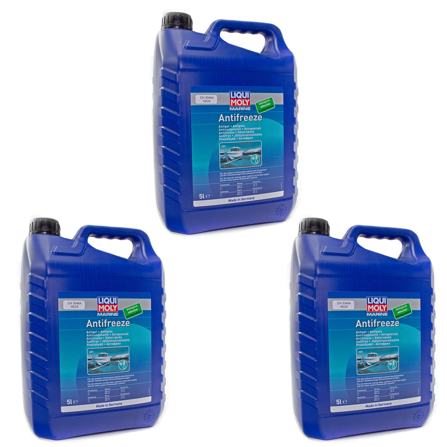 Marine Kühler Frostschutz Antifreeze Kühlerfrostschutz LIQUI MOLY 3 X 5 Liter von MVH Bockauf