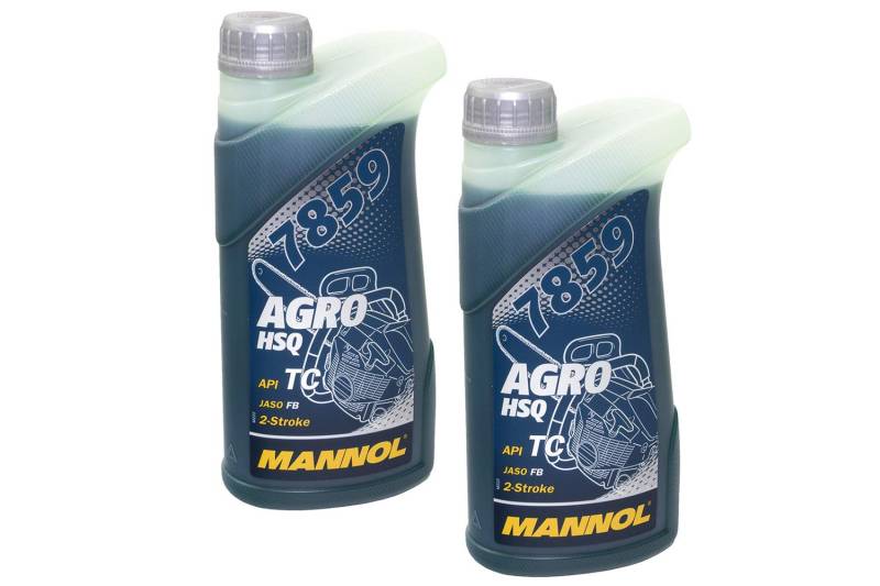 Motoröl Agro HSQ MANNOL Gartentechnik API TC 2 Liter von MVH Bockauf