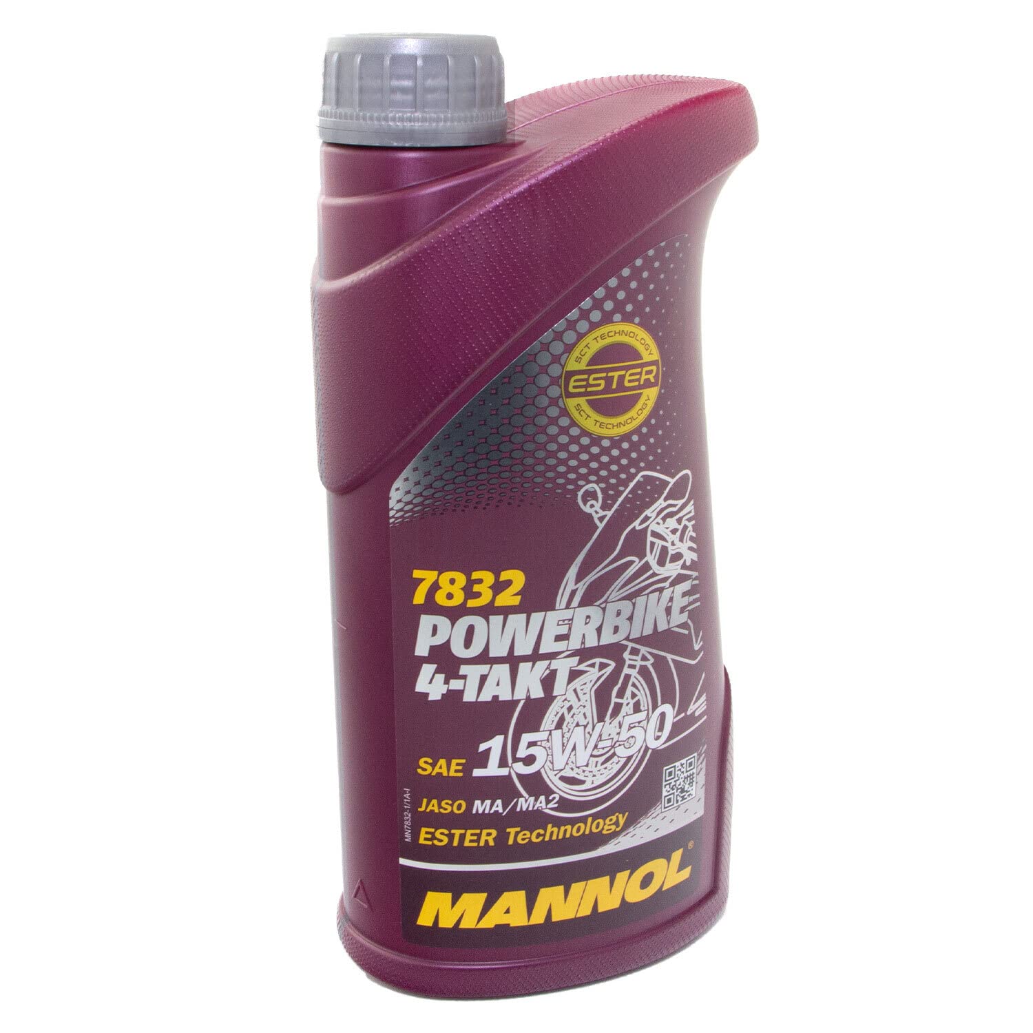 Motoröl MANNOL 15W-50 4- Takt Powerbike API SM 1 Liter EAN: 4032021112413 von MVH Bockauf