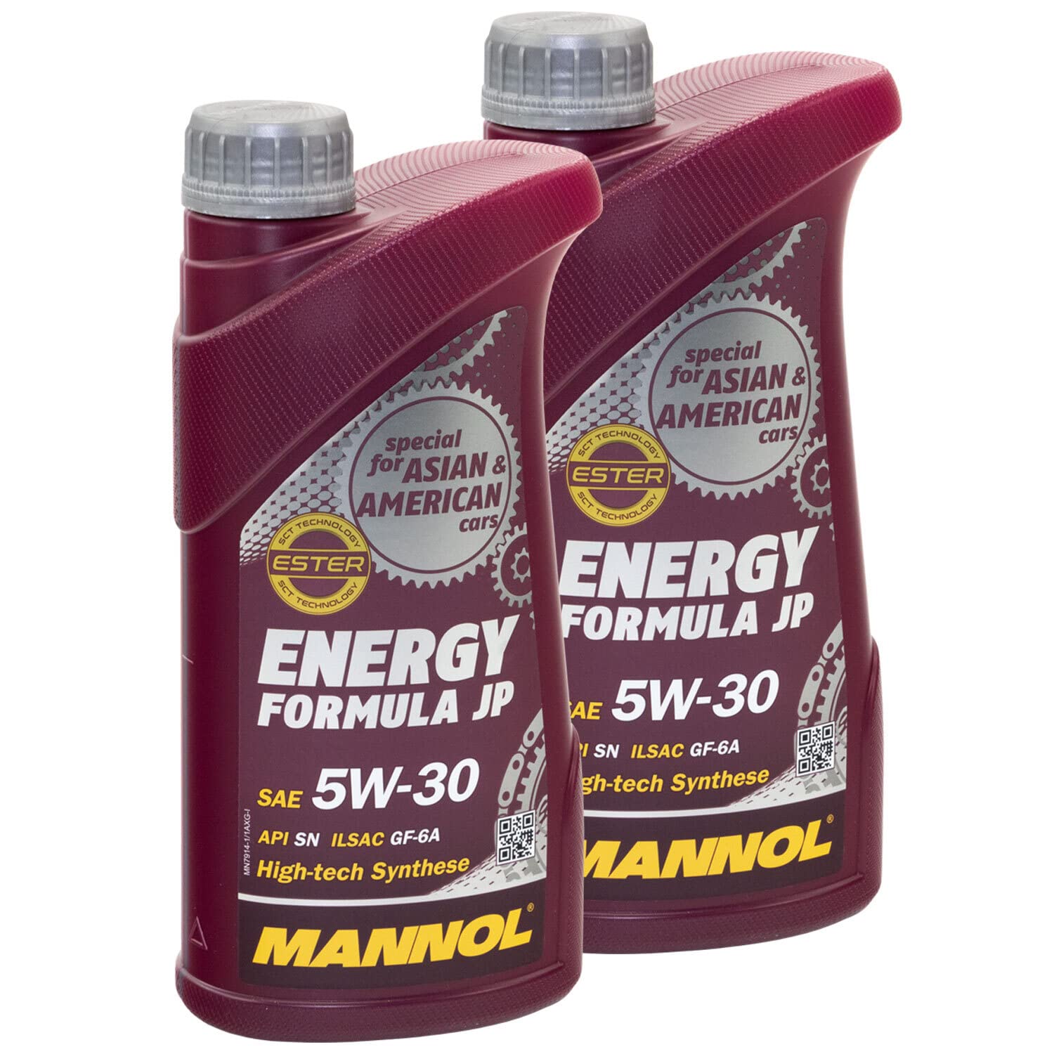 Motoröl Motor Öl MANNOL 5W30 Energy Formula JP API SN 2 X 1 Liter von MVH Bockauf