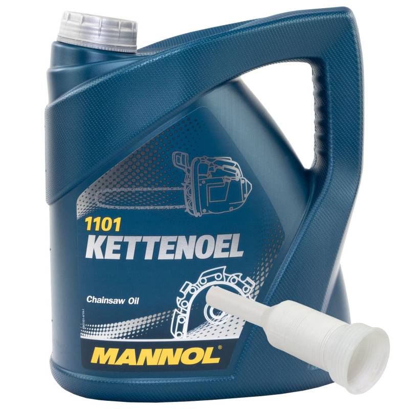 Motorsäge Kettensäge ÖL Kette Kettenöl MANNOL MN1101-4 4 Liter mit Ausgießer von MVH Bockauf