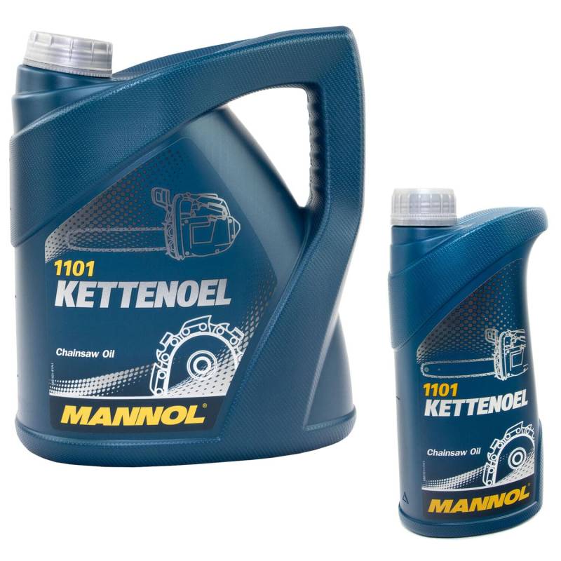 Motorsäge Kettensäge ÖL Kette Kettenöl MANNOL MN1101 5 Liter von MVH Bockauf