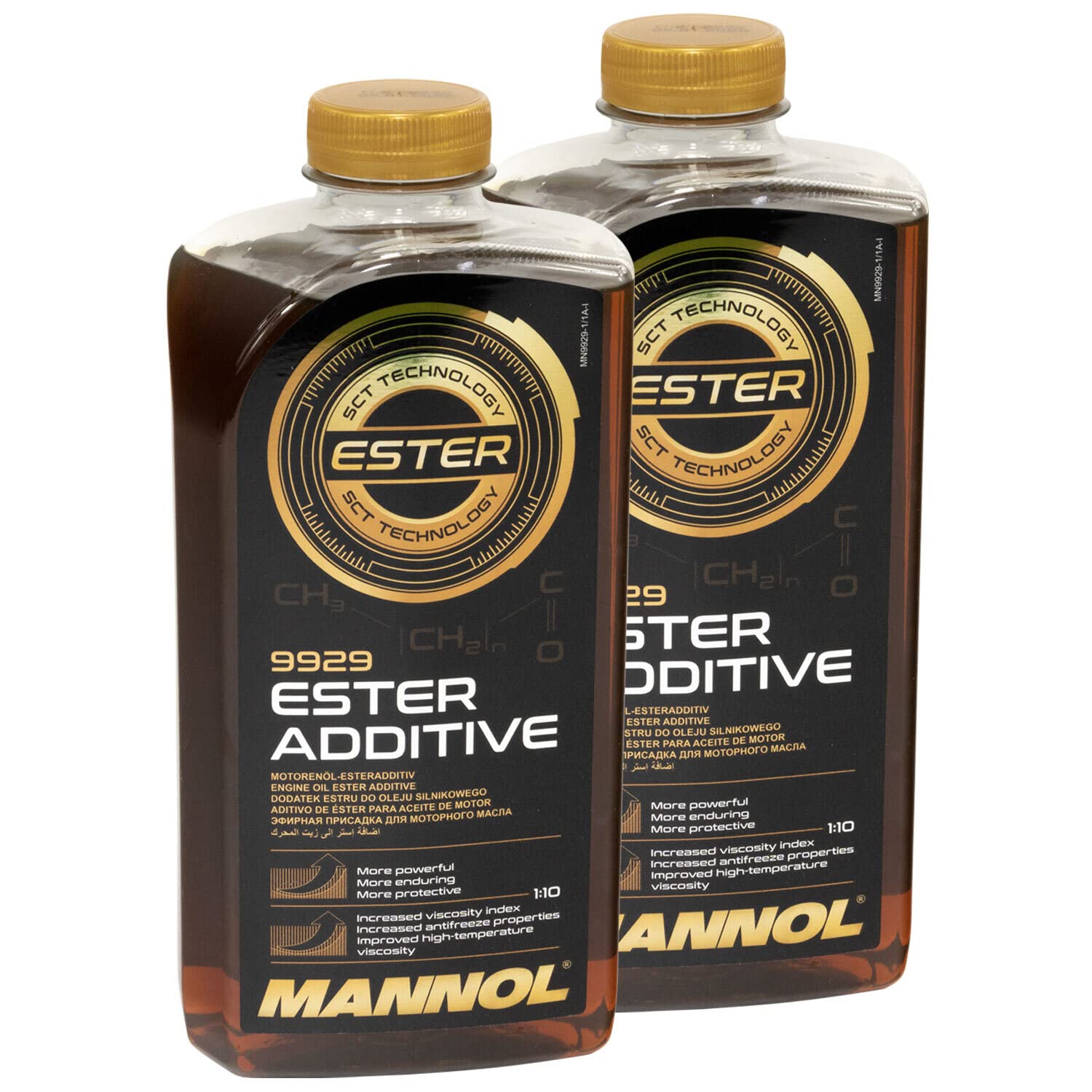 Motorschutz Verschleißschutz Ester Additiv 9929 MANNOL 2 X 1 Liter von MVH Bockauf