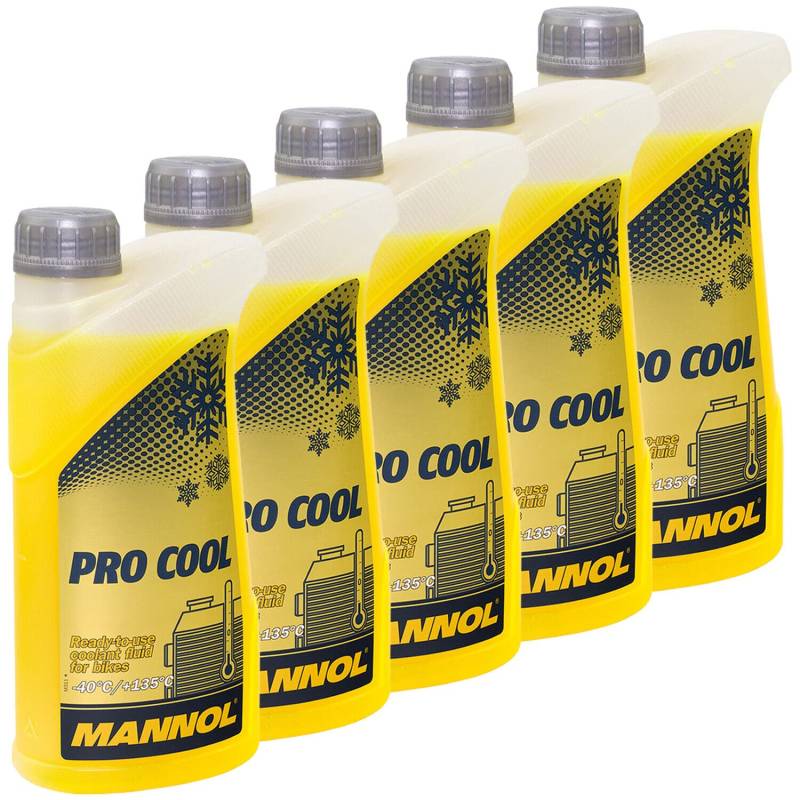 Pro Cool Kühlflüssigkeit MANNOL 5 X 1 Liter von MVH Bockauf