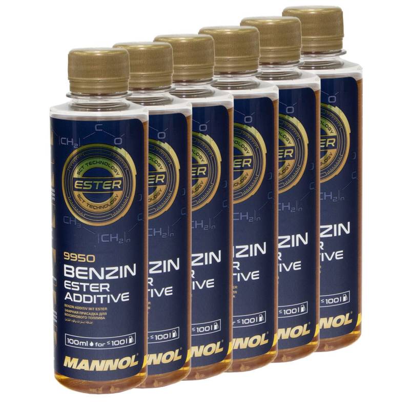 Reiniger Kraftstoff System Reinigungsmittel MANNOL Benzin Ester Additiv 9950 6 X 100 ml von MVH Bockauf