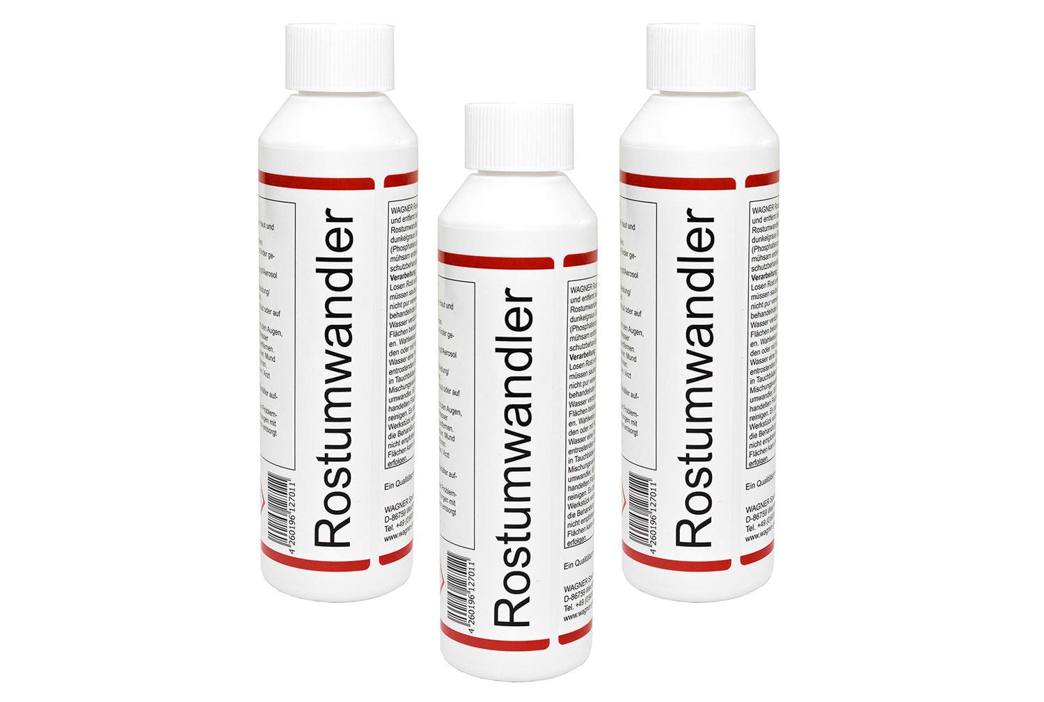 Rostumwandler Rostlöser Tank Wagner 750 ml Rost Rostentferner Entroster Sanierer von MVH Bockauf