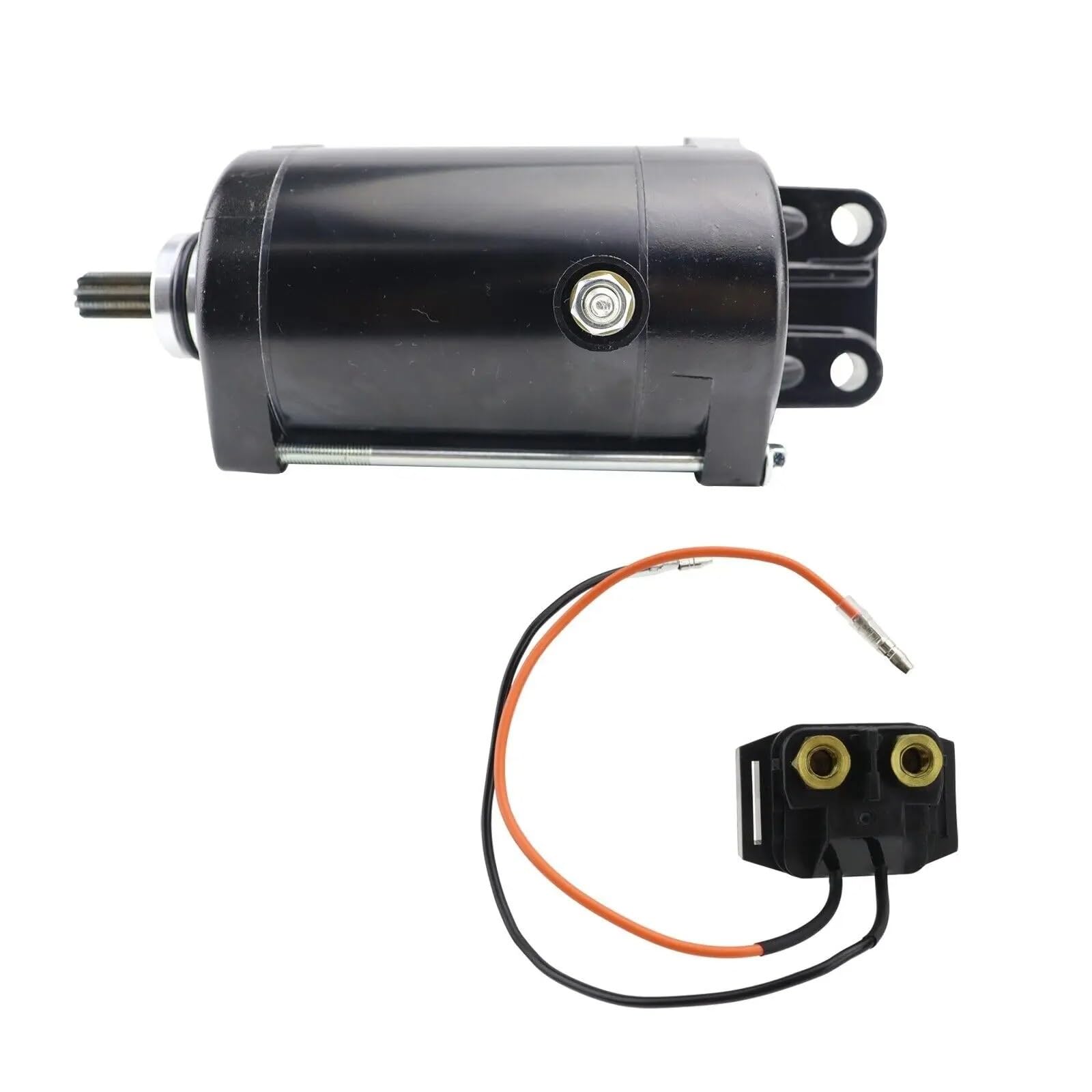 Anlassermotor 2 PCS Starter Motor Magnet Relais Set Für Welle Für Runner FRT1100 LAT1100 Sport VX1100 18436 6D3-81800-00-00 Startermotor von MWCMAMBG