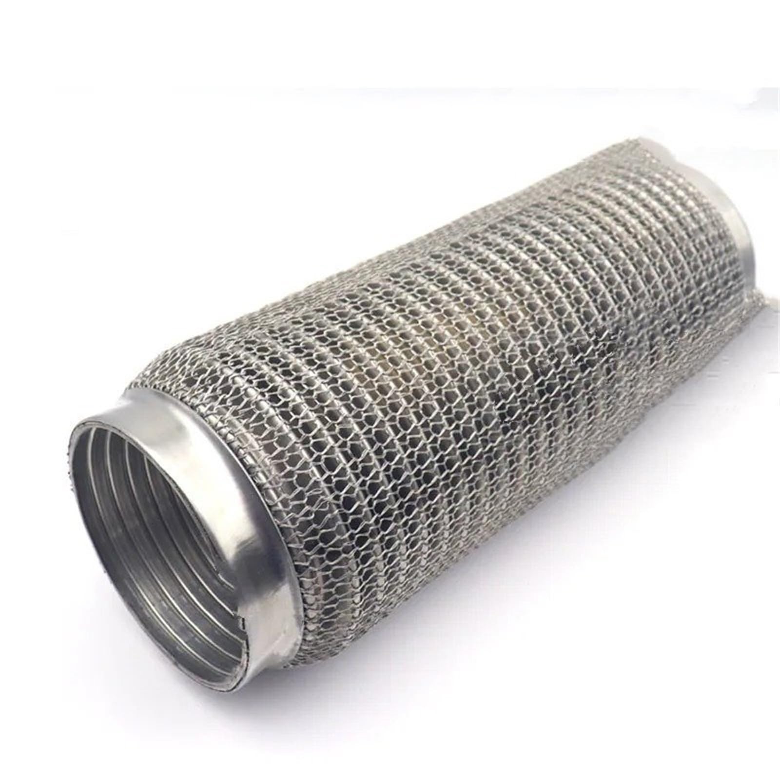 Auto Abgasrohr 60mm L 100-300MM Auto Auto Auspuff Flex Rohr Faltenbalg Schweißen Flexible Joint Reparatur Rohr Schalldämpfer Mesh Expansion Rohr Abgasrohrleitungen(60mmx100mm) von MWCMAMBG