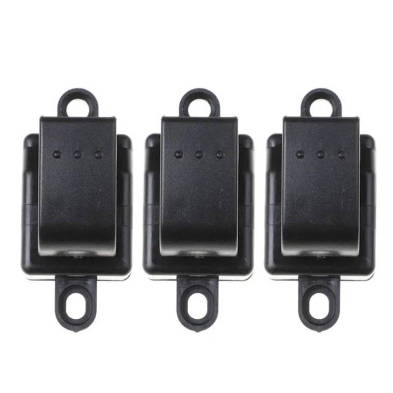 Auto Fensterheber Tasten Für Mazda 3 2004-2009 Auto Hinten Links Rechts Beifahrerseite Power Tür Fenster Switch Control Heber Taste B32H66370 Fensterheber Schalter(3 pcs) von MWCMAMBG