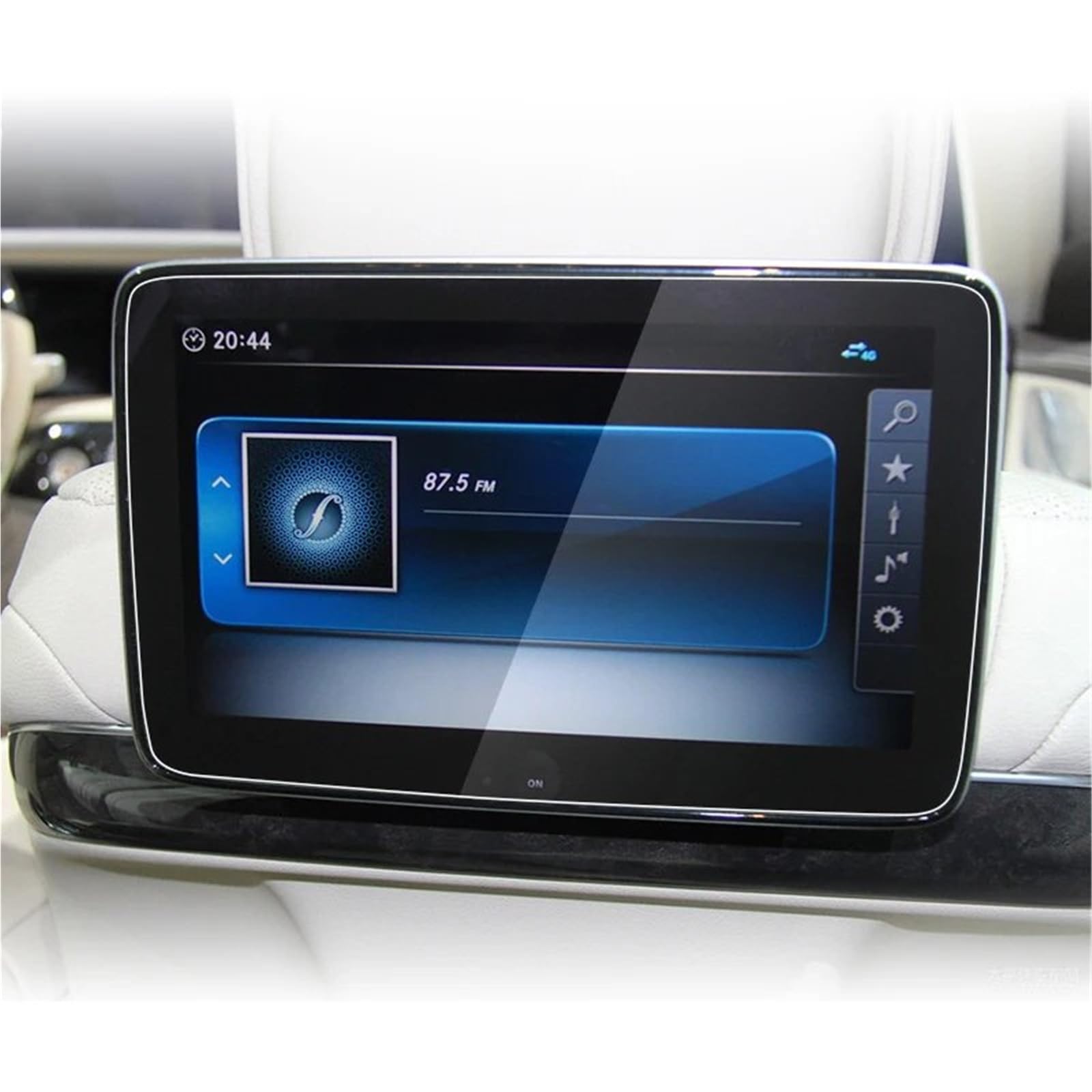 GPS-Displayschutz Für Benz Für S-Class Für W223 2021 12,8 Zoll Auto Navigation Gehärtetem Glas Screen Protector Auto Schutz Film GPS-Navigations-Displayschutz(for TV) von MWCMAMBG