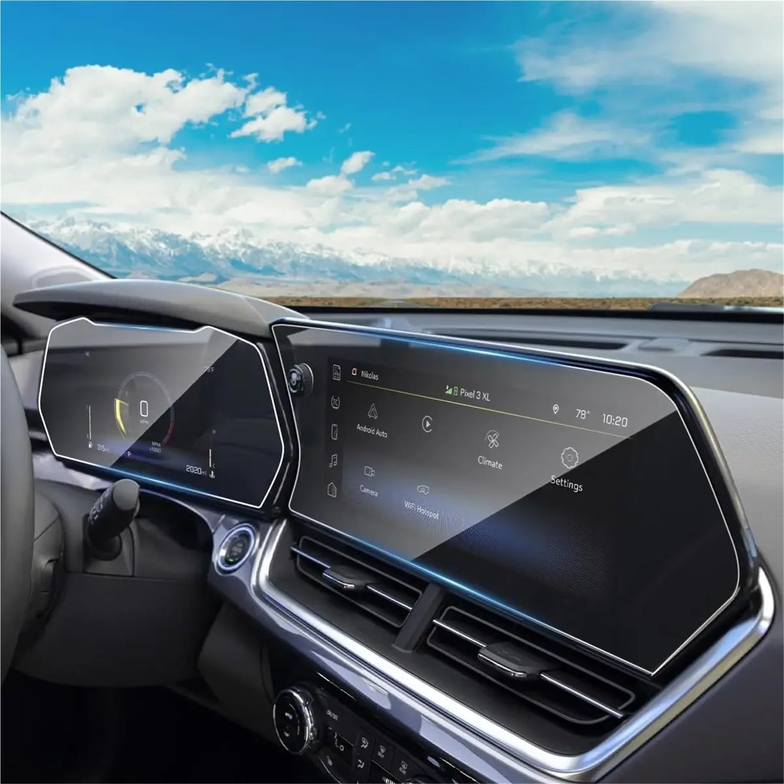 GPS-Displayschutz Für Chevrolet Für Trax Für ACTIV/LT/2RS 2024 11 Zoll Gehärtetem Glas Display Navigation Schutz Auto Zubehör GPS-Navigations-Displayschutz von MWCMAMBG