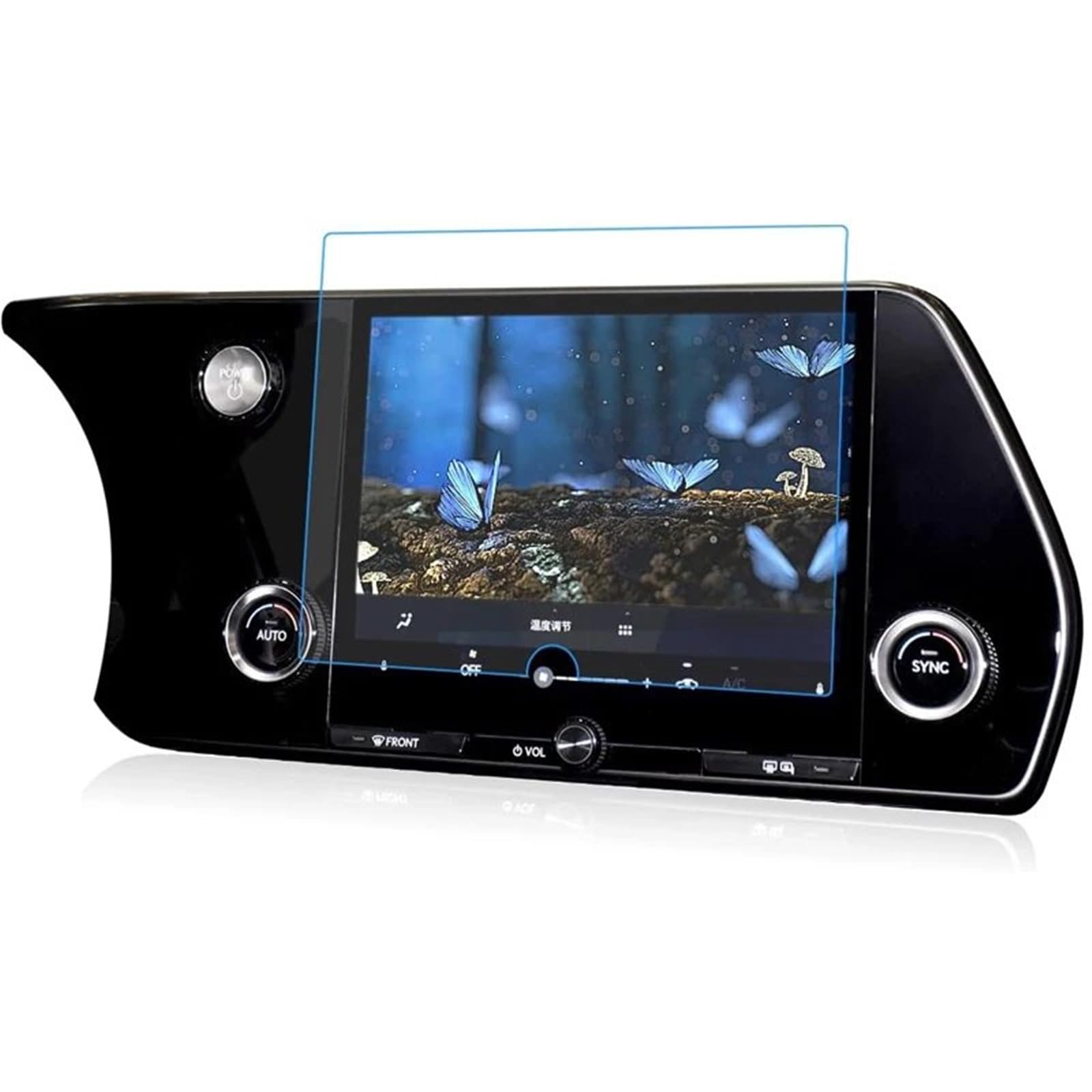 GPS-Displayschutz Für Lexus Für NX 250 Für NX 350 Für NX 350h Für NX 450h 2022 2023 Auto Navigation Bildschirm Auto Innen Zubehör Gehärtetem Glas Film Protecto GPS-Navigations-Displayschutz(9.8INCH) von MWCMAMBG