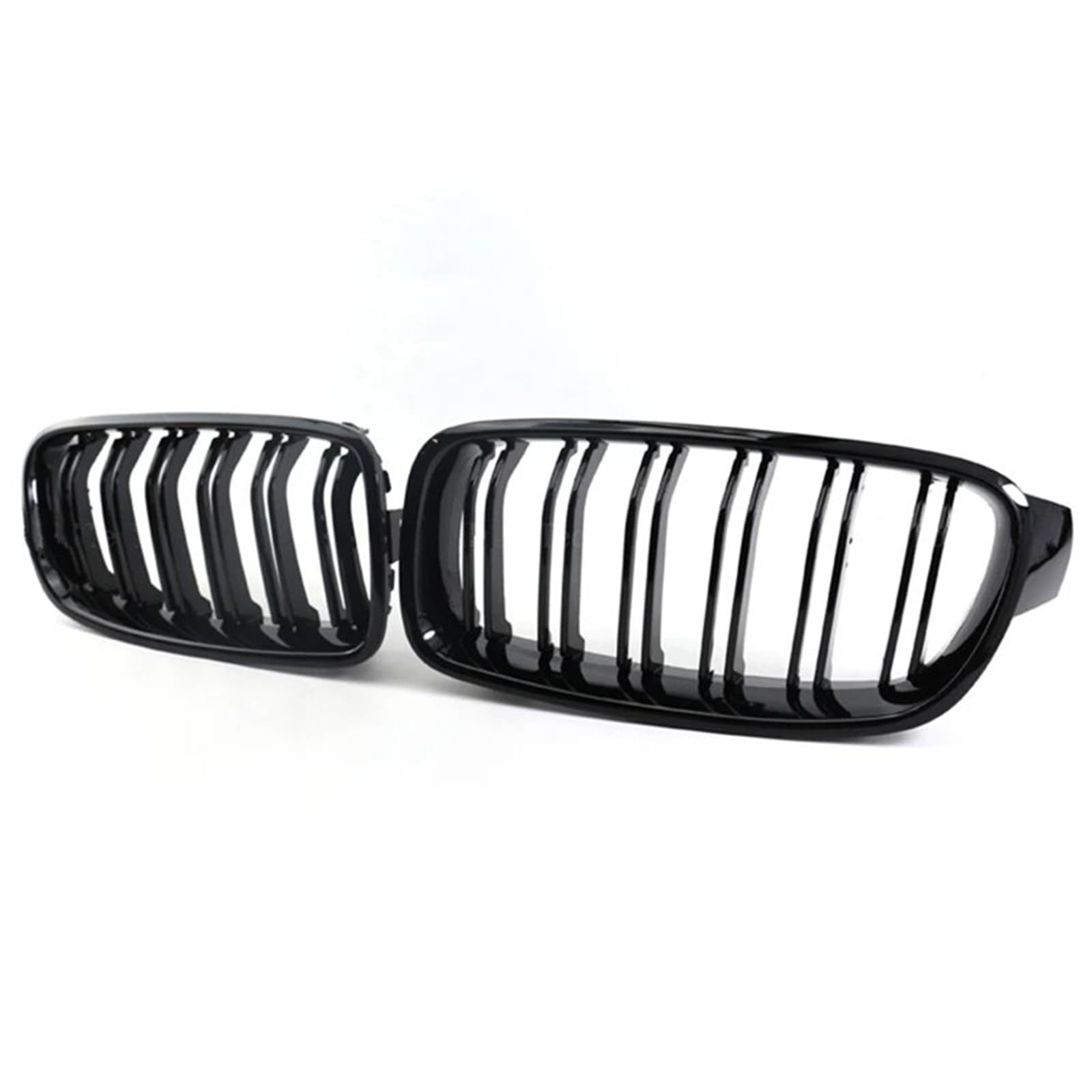 Kühlergrill Vorne Für 3er Für F30 F31 F35 2012 2013 2014 2015 2016 2017 2018 Auto Doppellamellen Glanz Schwarz Nierengitter Frontgrill Front Kühlergrille von MWCMAMBG