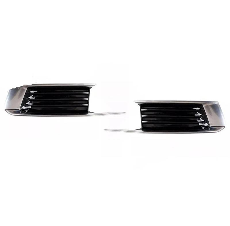 Kühlergrill Vorne Für Cadillac Für XTS 2018 2019 Auto Front Stoßstange Nebel Licht Lampe Trim Rahmen Abdeckung Grille Deckel Lünette Front Kühlergrille(1-Pair-b) von MWCMAMBG