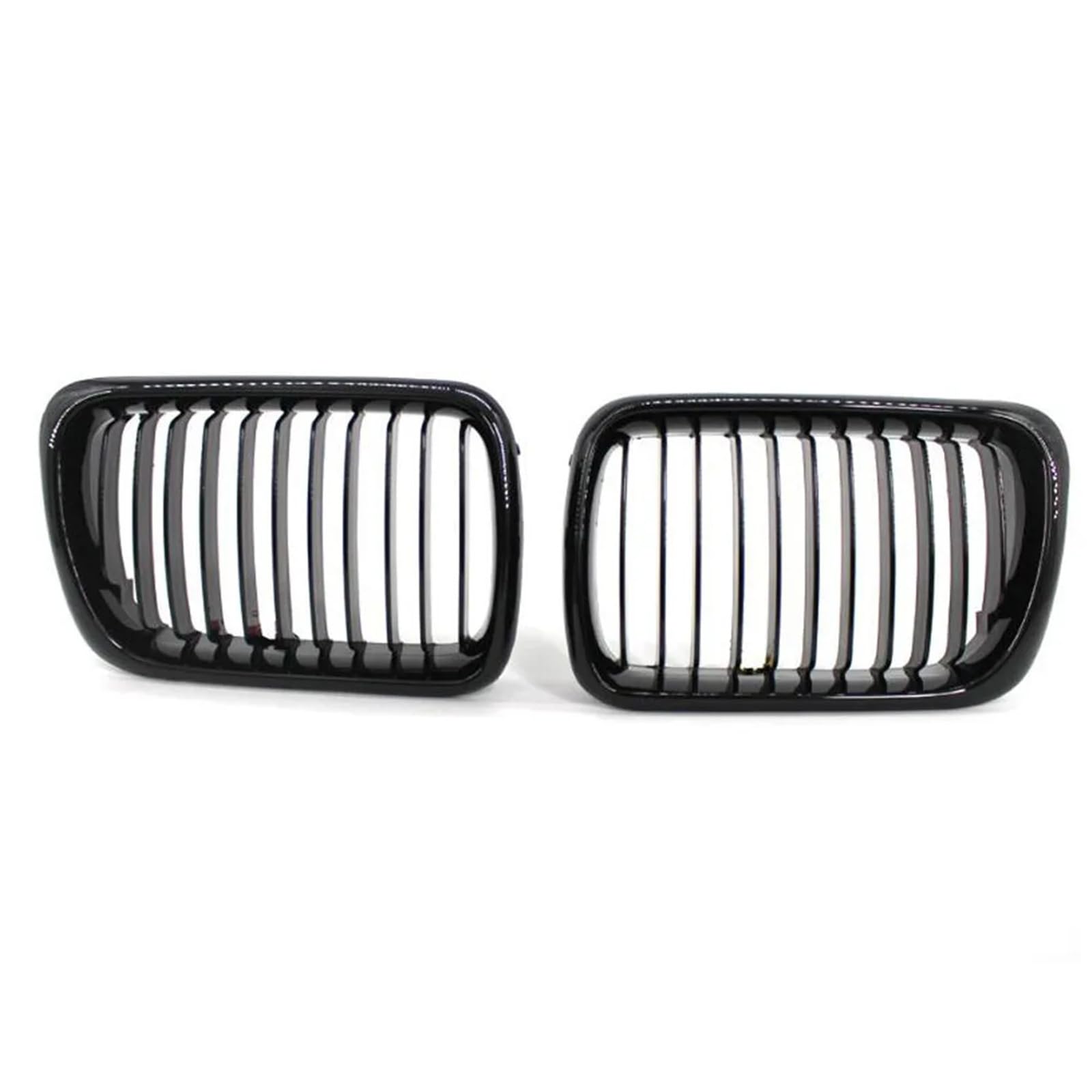 Kühlergrill Vorne Für E36 1997 1998 1999 Für 318i 323i 325i 320i 328i Kühlergrill ABS Front Ersatz Haube Niere Grill Auto Front Grill Front Kühlergrille(Gloss-Black) von MWCMAMBG