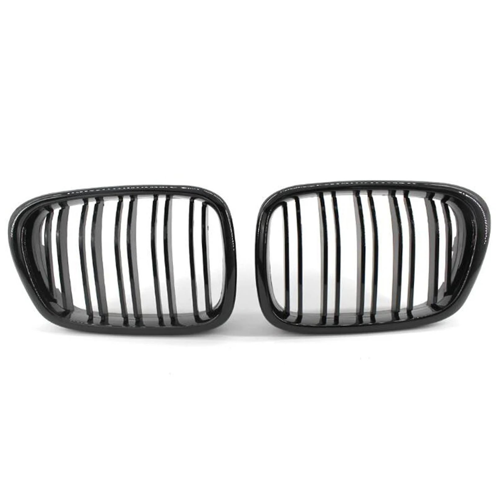 Kühlergrill Vorne Für E39 525 528 530 535 Für M5 1997 1998 1999 2000 2001 2002 2003 Vorne Mitte Matt Schwarz Breite Niere Haube Grille Grill Front Kühlergrille(Gloss-Black) von MWCMAMBG