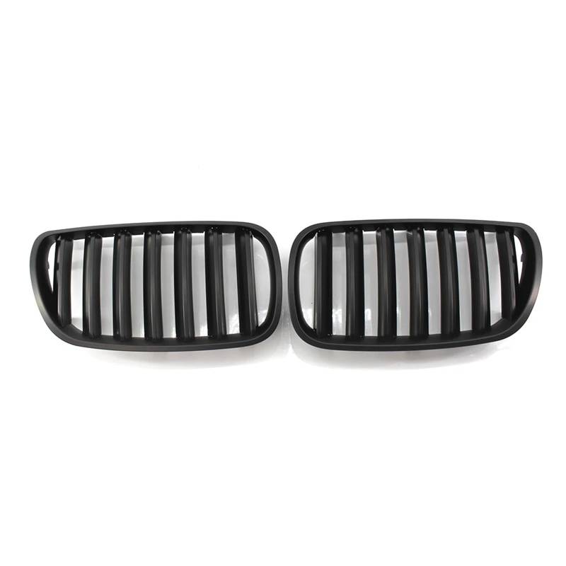 Kühlergrill Vorne Für E83 Für LCI Für X3 2007 2008 2009 2010 Front Mattschwarz Front Center Nierengrill Auto Frontgrill Front Kühlergrille von MWCMAMBG