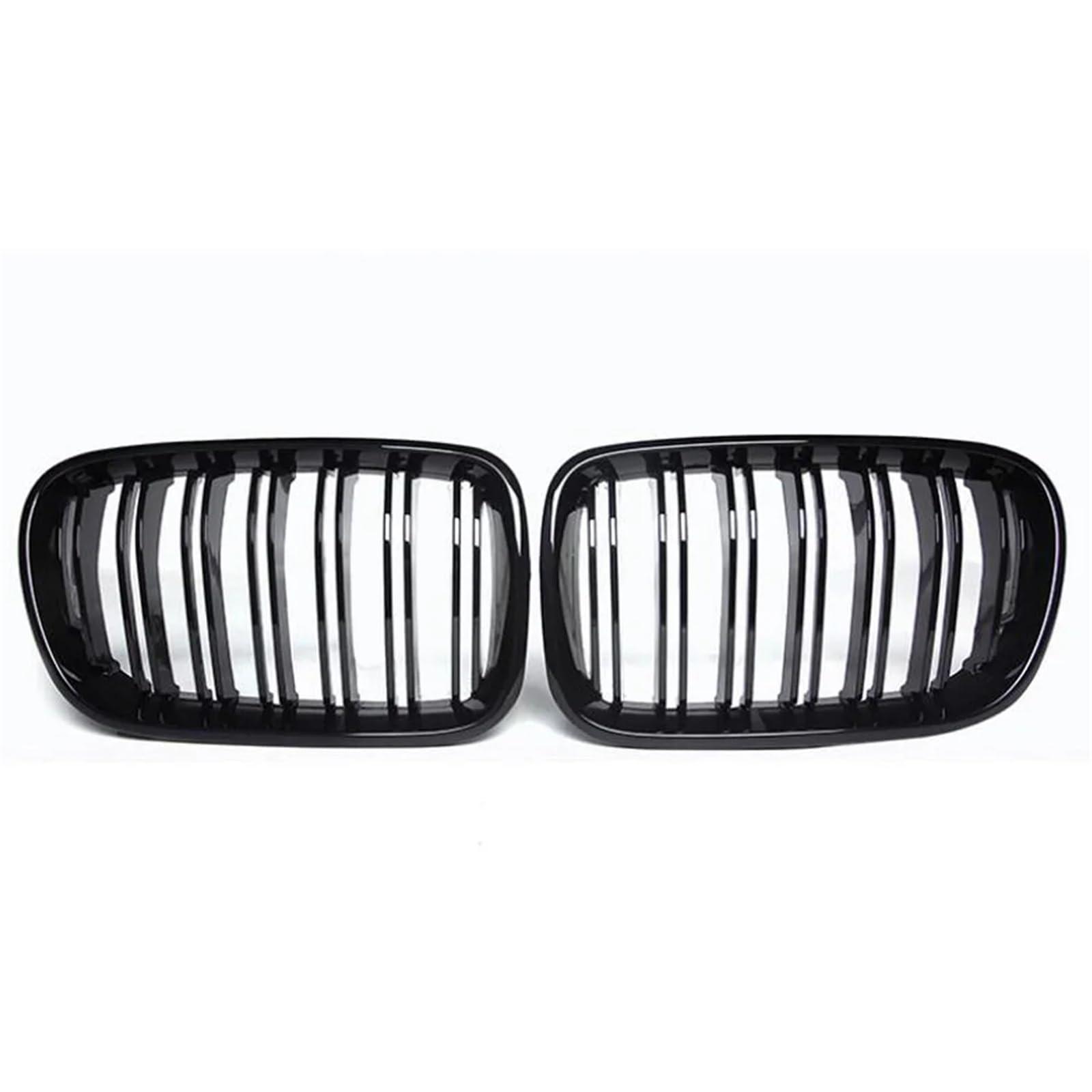 Kühlergrill Vorne Für F25 Für X3 2010 2011 2012 2013 ABS Glanz Schwarz Sport Niere Grill Styling Ersatz Racing Front Stoßstange Front Kühlergrille(Gloss-Black) von MWCMAMBG