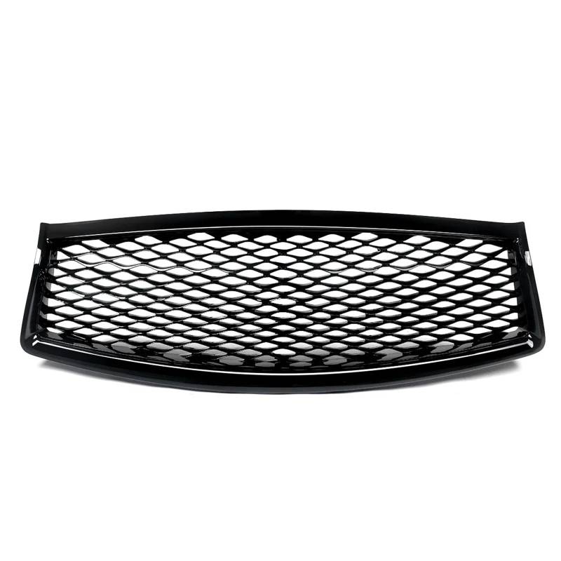 Kühlergrill Vorne Für Infiniti Für Q50 Limousine 2014 2015 2016 2017 1 Stück Auto Kühlergrill Glanz Schwarz 62310-4HB1B IN1200119 62310-4HB1A Front Kühlergrille von MWCMAMBG