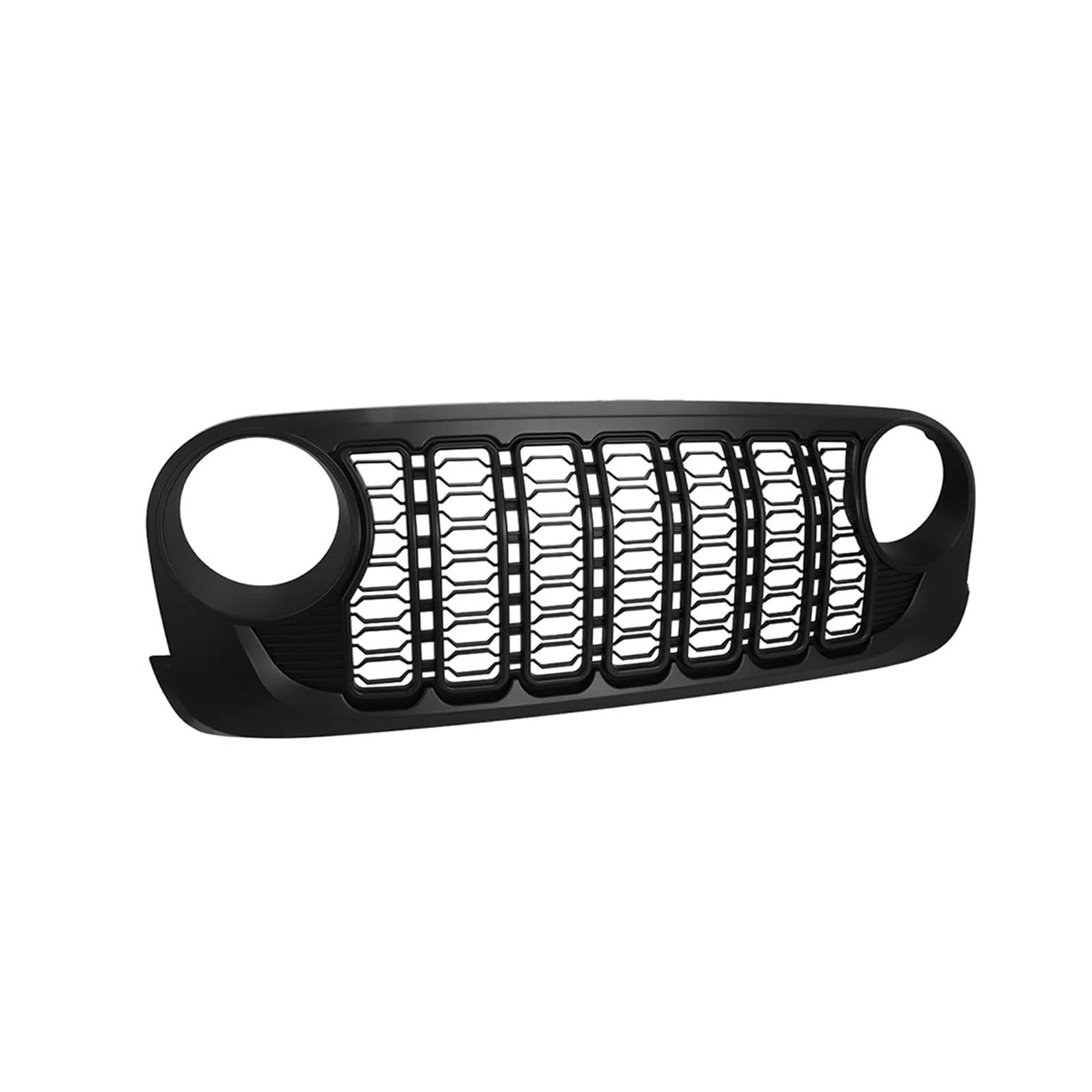 Kühlergrill Vorne Für Jeep Für Wrangler JK Für JKU 2007 2008 2009 2010 2011 2012 2013-2017 Auto Frontstoßstangengrill Racing Grill ABS Mesh Grille Front Kühlergrille von MWCMAMBG