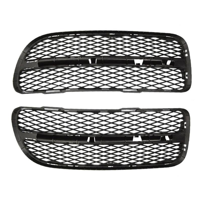 Kühlergrill Vorne Für VW Für Touareg 2003 2004 2005 2006 Front Stoßstange Nebel Licht Kühlergrill Abdeckung 7L6853665A 7L6853666A Front Kühlergrille(1-Pair) von MWCMAMBG