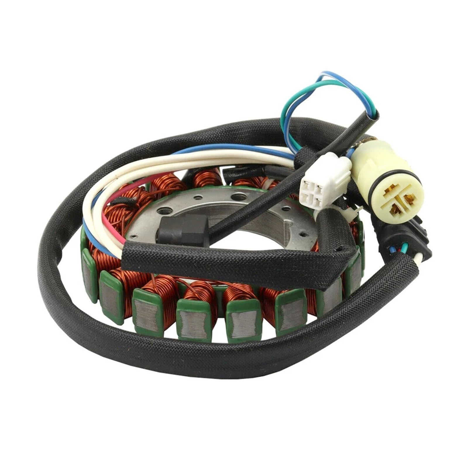 Motorrad-Zündspule Für ATV Für Warrior 350 Für YFM350 Für Magneto 2002 2003 2004 Motorrad Magneto Stator Coil Generator Zündspulen 5NF-81410-00-00 Zündstator von MWCMAMBG