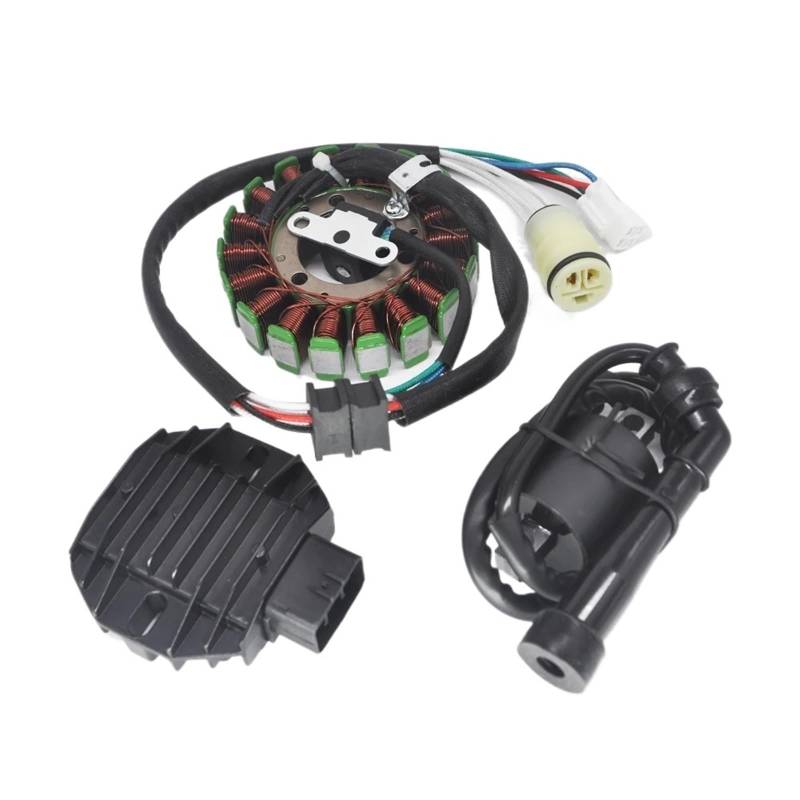 Motorrad-Zündspule Für Für Raptor 660 Für YFM660 2001 2002 2003 2004 2005 Stator Regler Gleichrichter Zündspule Zündstator von MWCMAMBG