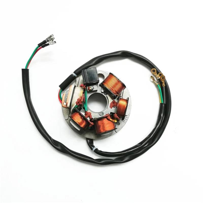 Motorrad-Zündspule Für Piaggio Für Vespa Für Primavera Für ET3 125 1976 1977 1978 1979 1980 1981 1982 1983 Motorradgenerator Stator Motorspule 186974 Zündstator von MWCMAMBG