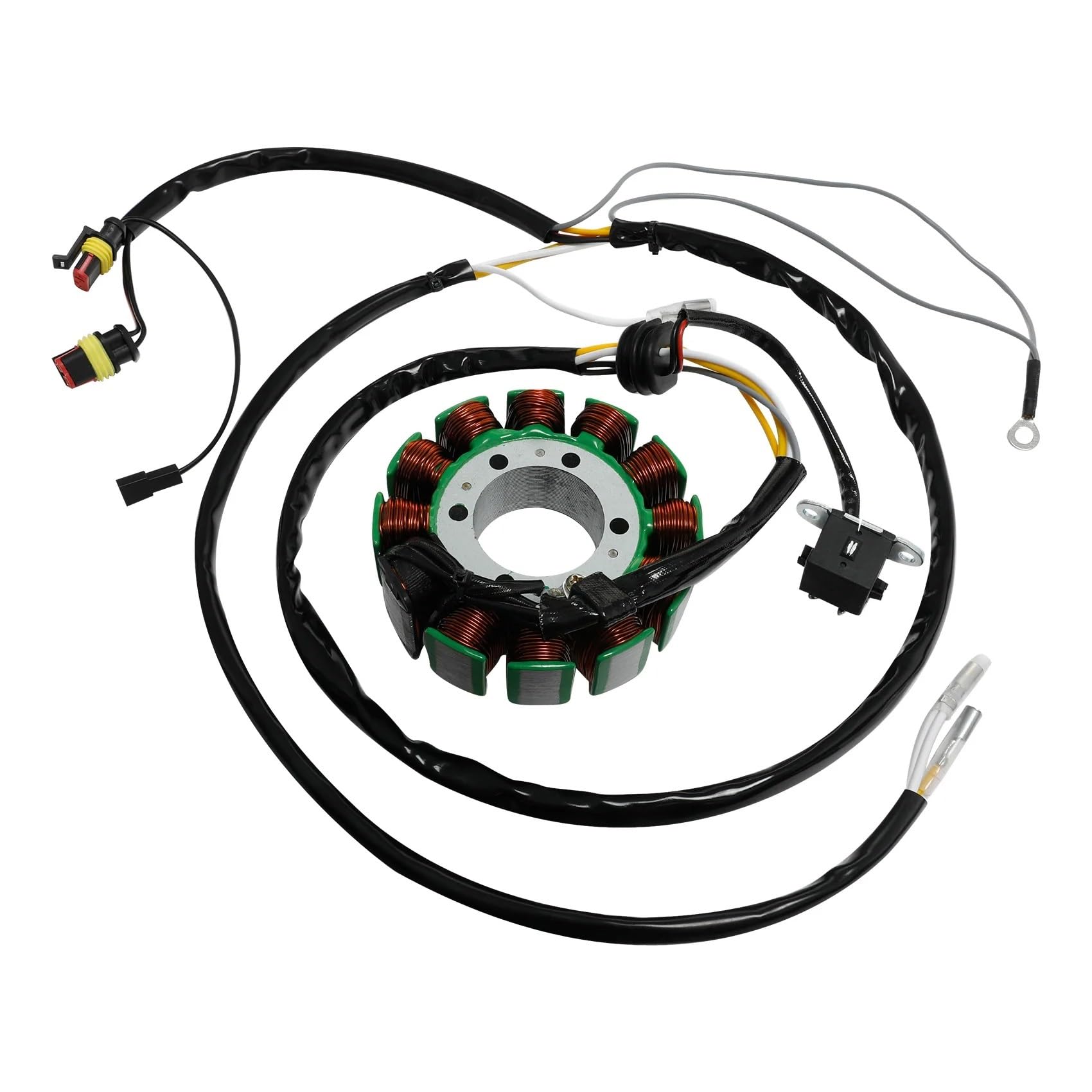 Motorrad-Zündspule Für Polaris Für Sportsman 700 Für Carb 2002 2003 Motorrad Zündung Magneto Stator Spule Zündstator von MWCMAMBG