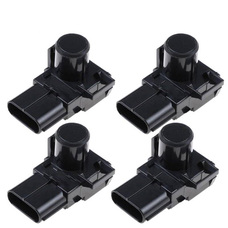 Parksensoren Für Camry ACV51 AVV50 GSV50 89341-33260 8934133260 3 Farbe 4PCS PDC Parkplatz Ultraschall Sensor Vorne Hinten Einparksystem(Schwarz) von MWCMAMBG