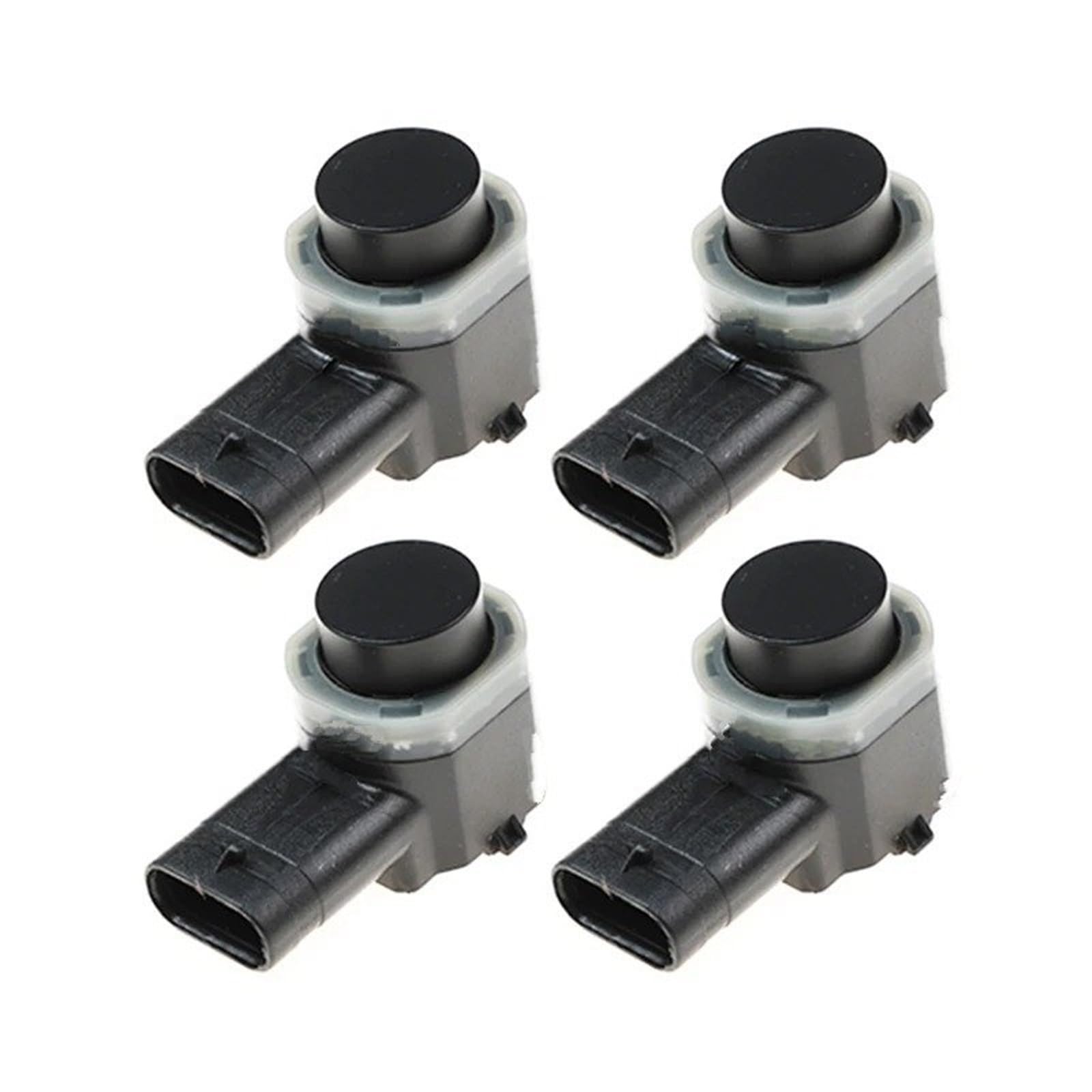 Parksensoren Für Dodge Für Chrysler 1TR59TRMAB Auto PDC Einparkhilfe Sensor Einparksystem(4PCS Black) von MWCMAMBG