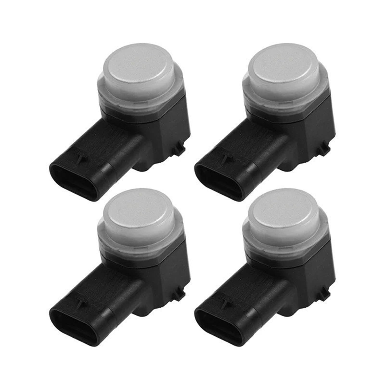 Parksensoren Für Dodge Für Chrysler 1TR59TRMAB Auto PDC Einparkhilfe Sensor Einparksystem(4PCS White) von MWCMAMBG