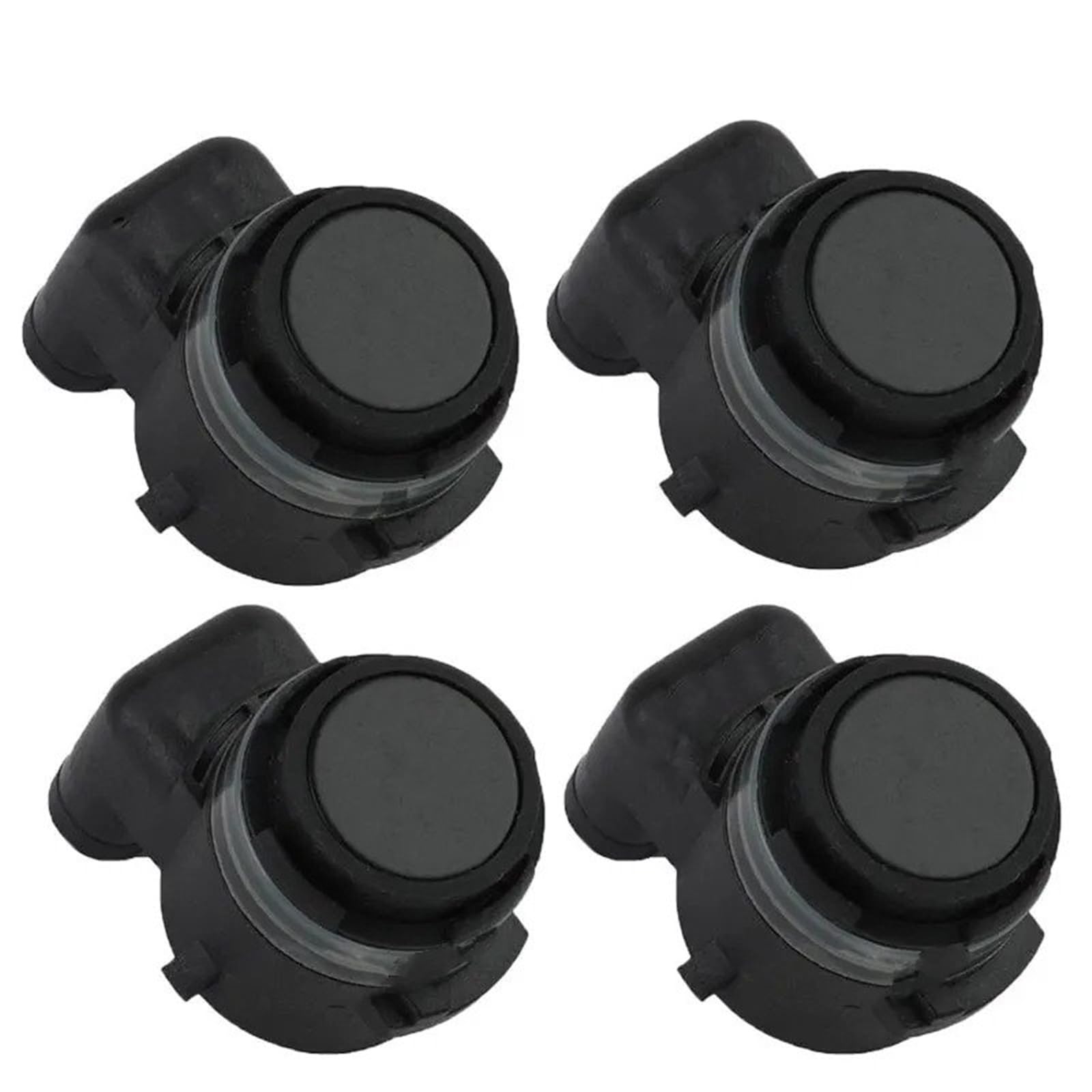 Parksensoren Für Dodge Für Chrysler 6YD85TRMAA 6YD85TRMABA 6MK25TZZAA PDC Parkplatz Sensor Einparksystem(4PCS Black) von MWCMAMBG