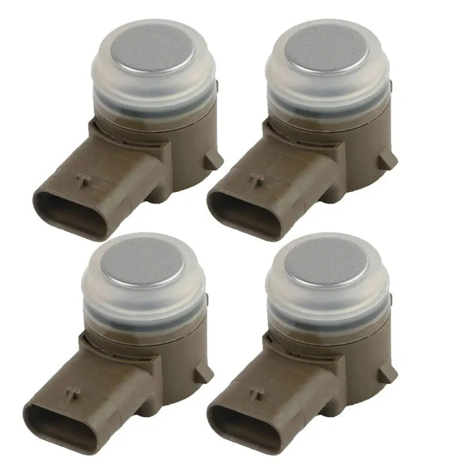 Parksensoren Für Ford LU5T-15K859-AAW LU5T15K859AAW PDC Parksensor Einparkhilfe Sensor Einparksystem(4PCS Silver) von MWCMAMBG