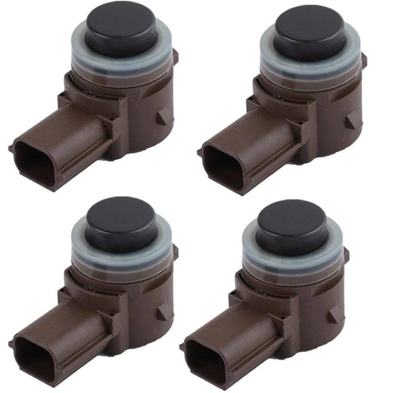 Parksensoren Für MK8 Für Fokus Für Ecosport HU5T-15C868-AAW HU5T15C868AAW Auto PDC Parkplatz Sensor Einparksystem(4pcs Black) von MWCMAMBG