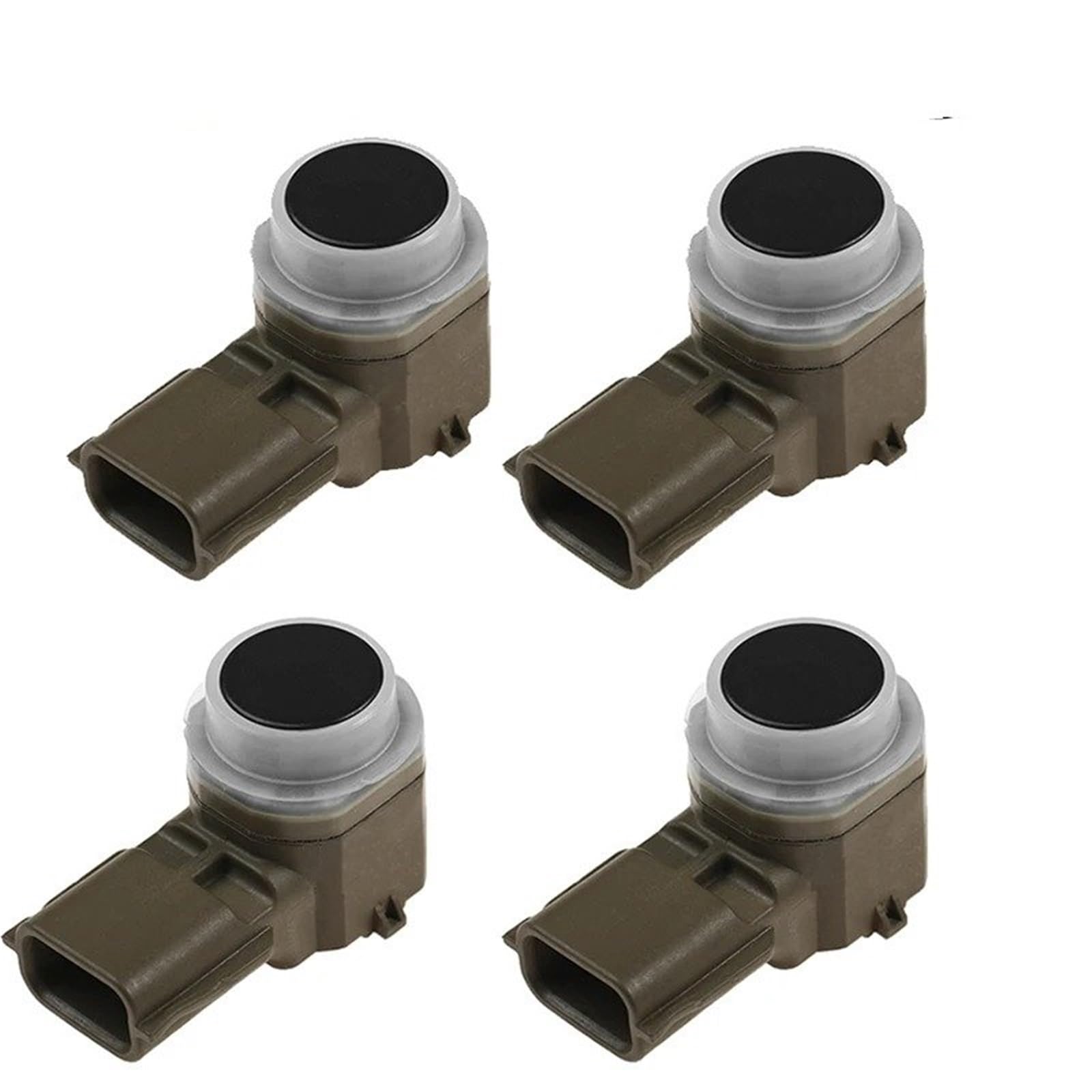 Parksensoren Für Nissan Für Infiniti Auto Zubehör 28438-5SA0B 284385SA0B Auto PDC Parkplatz Sensor Einparksystem(4pcs Black) von MWCMAMBG