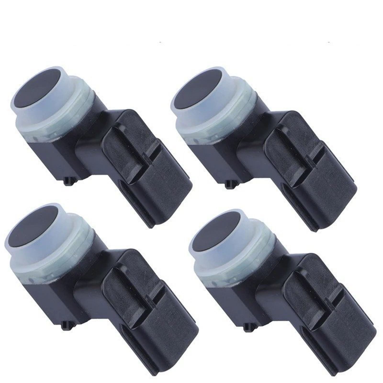 Parksensoren Für Nissan Für Qashqai Mk2 J11 NV300 X-Trail Mk3 28438-4CC5B 284384CC5B PDC Parkplatz Sensor Auto Einparksystem(4pcs Black) von MWCMAMBG