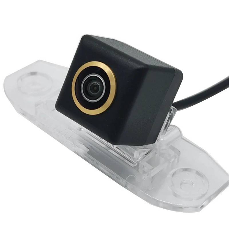 RüCkfahrkamera Für Volvo S80 S40 Für V60 Für XC60 Transparente Platte Reverse Rückfahr Fahrzeug Kamera CVBS 480P Auto Rückansicht Kamera Auto RüCkfahrkamera(Circle Lens) von MWCMAMBG