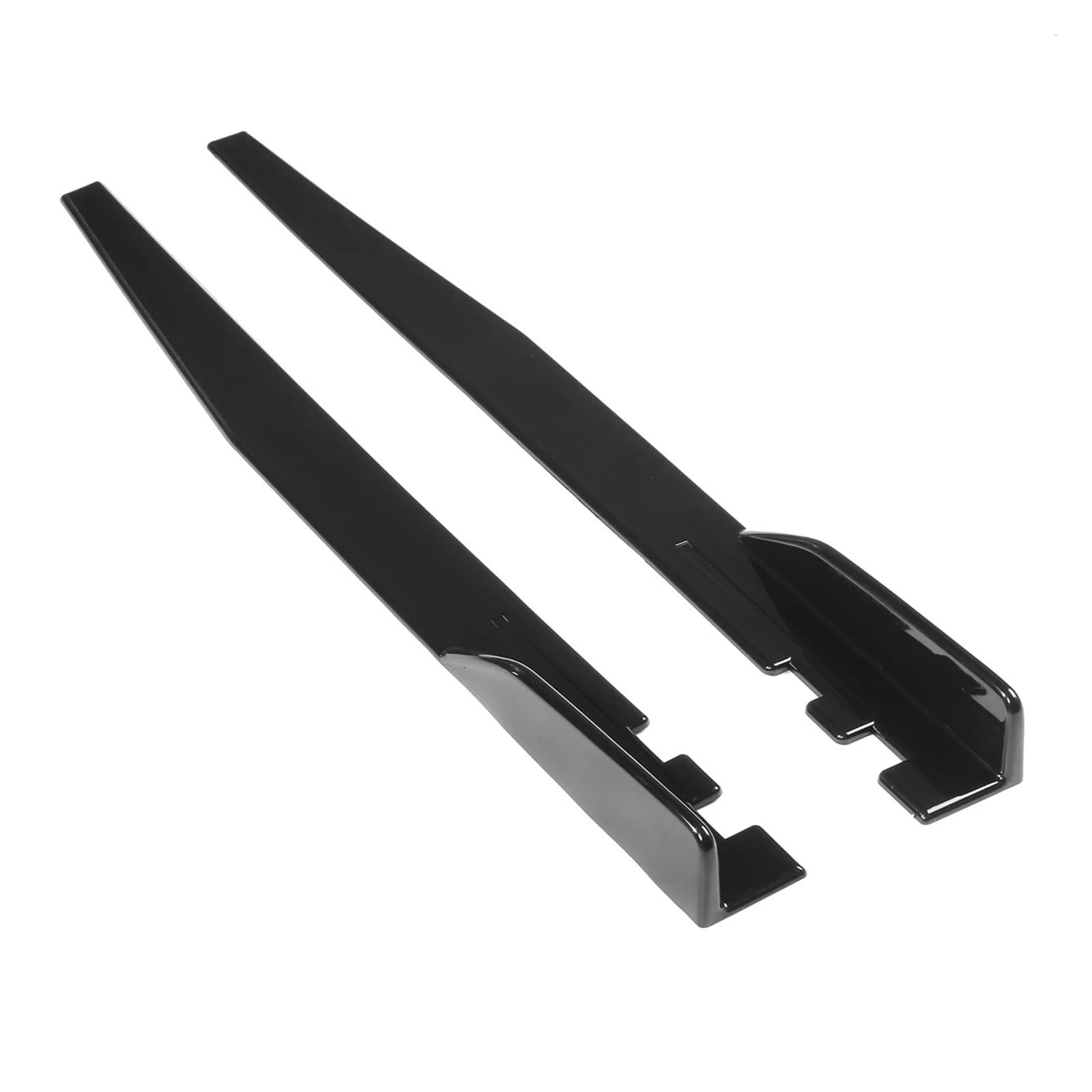 Seitenleisten Satz 1,2 M Für F30 F80 M3 F82 320i 325i 330i G30 G31 F10 F11 Seite Rock Extensions Auto Seite Röcke Winglet Splitter Lip Universal Winglet Diffusor(Schwarz) von MWCMAMBG