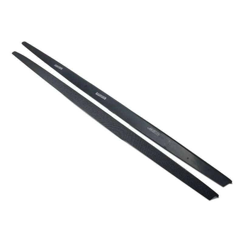 Seitenleisten Satz 2X Carbon Look ABS Seitenschweller Panel Verlängerungslippe Für F10 528i 2011-2012 2013 2014 2015 2016 Winglet Diffusor von MWCMAMBG