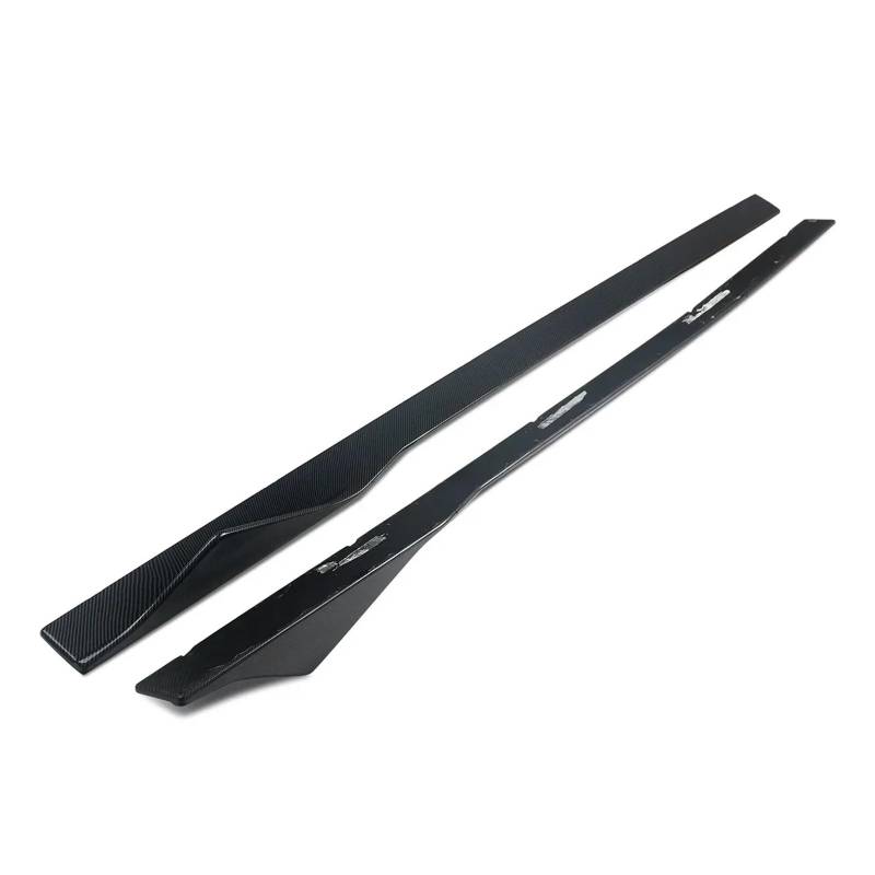 Seitenleisten Satz Für F22 Seitenschwellerverlängerungen Spoiler Body Kits 2er Serie F87 F23 Ab 2016 Carbonfaser-Look Winglet Diffusor von MWCMAMBG