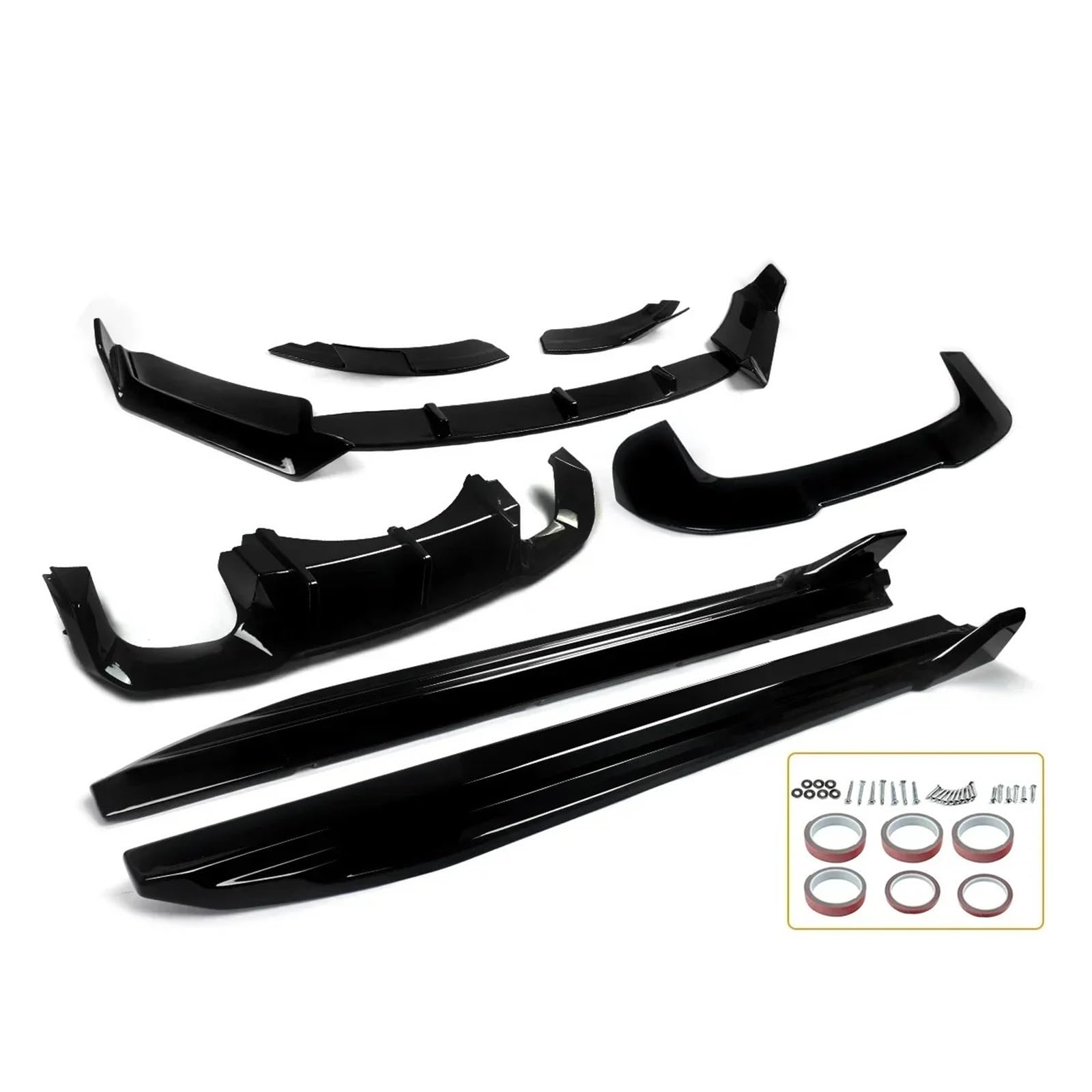 Seitenleisten Satz Für F85 Für X5M Sport SUV Body Kits Vorne + Hinten Lip Seite Rock Spoiler Zubehör 2014 2015 2016 2017 2018 Winglet Diffusor von MWCMAMBG