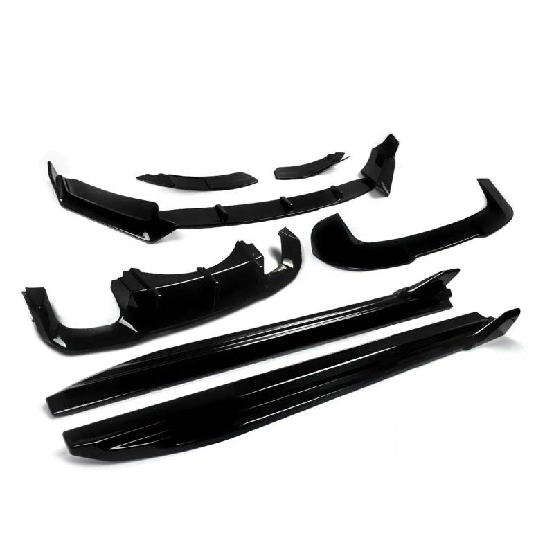 Seitenleisten Satz Für F85 Für X5M Sport SUV Body Kits Vorne + Hinten Lip Seite Rock Spoiler Zubehör 2014 2015 2016 2017 2018 Winglet Diffusor von MWCMAMBG