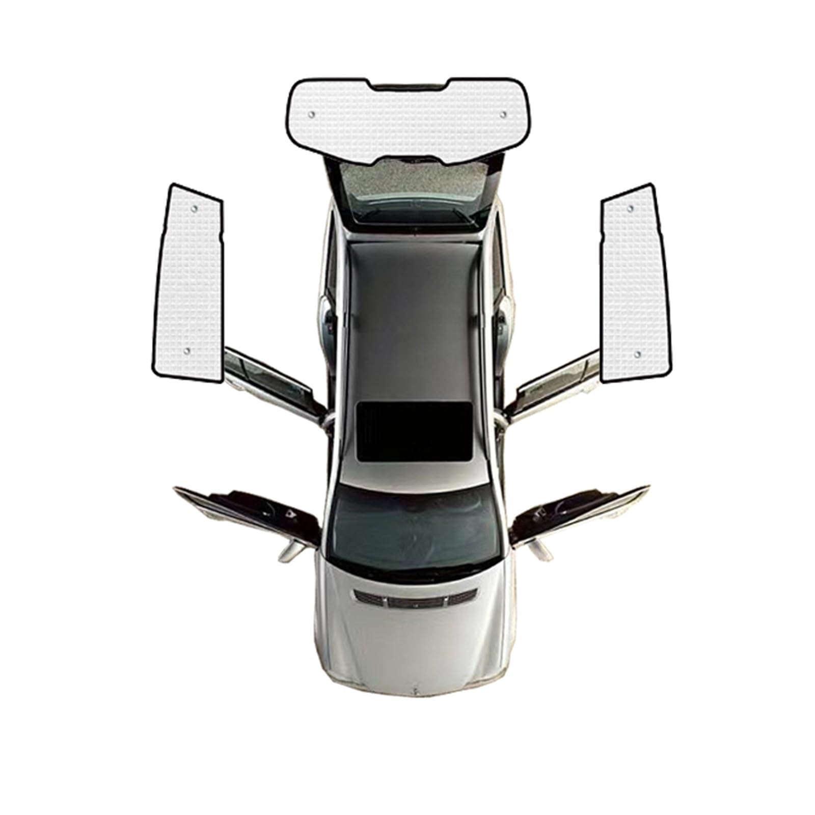 Sonnenblende Sonnenschutz Auto Auto Sonnenschutz Visiere Sonnenschutz Abdeckungen Zubehör Auto Voll Fenster Schattierung Visiere Für Kia Für Sportage 2013 Zubehör SL 2011~2015(Rear sunshades) von MWCMAMBG