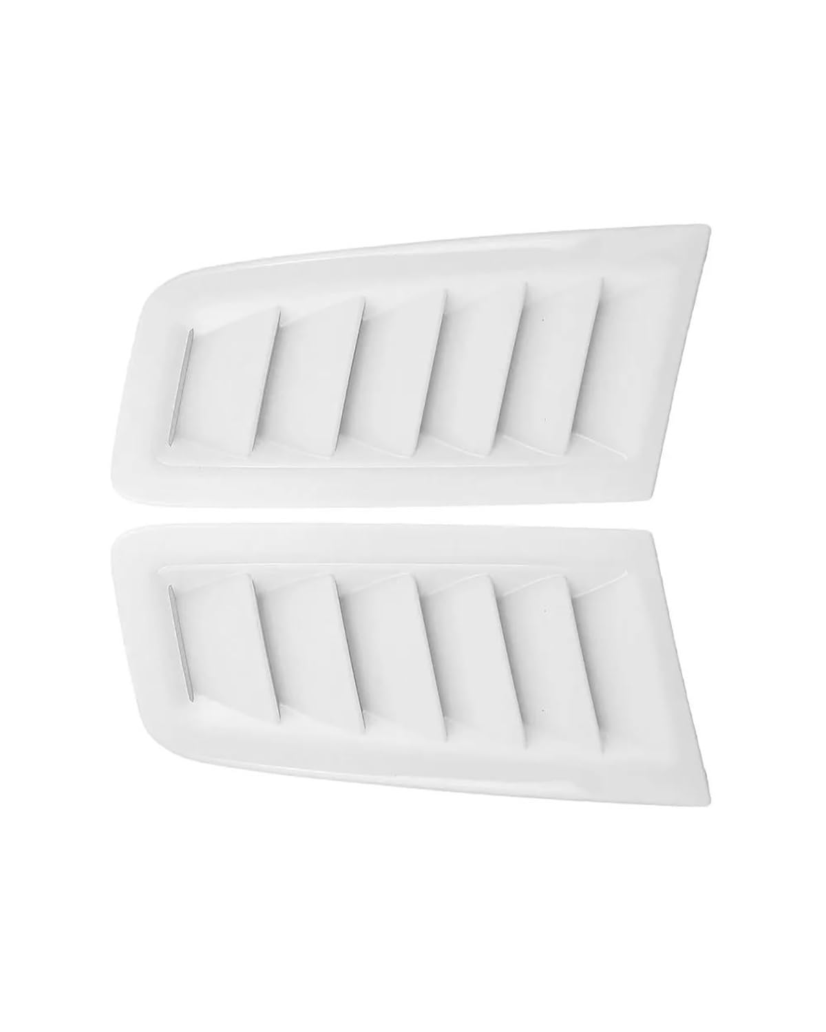 Auto Lufteinlass Für Focus RS MK2 Air Intake Scoop Bonnet Vents Auto Außen Teile Universal Bonnet Air Vents Motor Haube Umrüstung Entlüftungsblende Abdeckung(White) von MXDDWLKJ