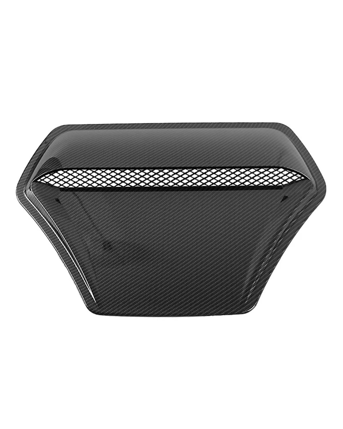 Auto Lufteinlass Universal Auto Motorhaube Motor Luftauslass Vent Abdeckung Trim Luftstrom Einlass Abdeckung Dekorative Hood Scoop Vent Motor Motorhaube Entlüftungsblende Abdeckung(Carbon Fiber Patter von MXDDWLKJ