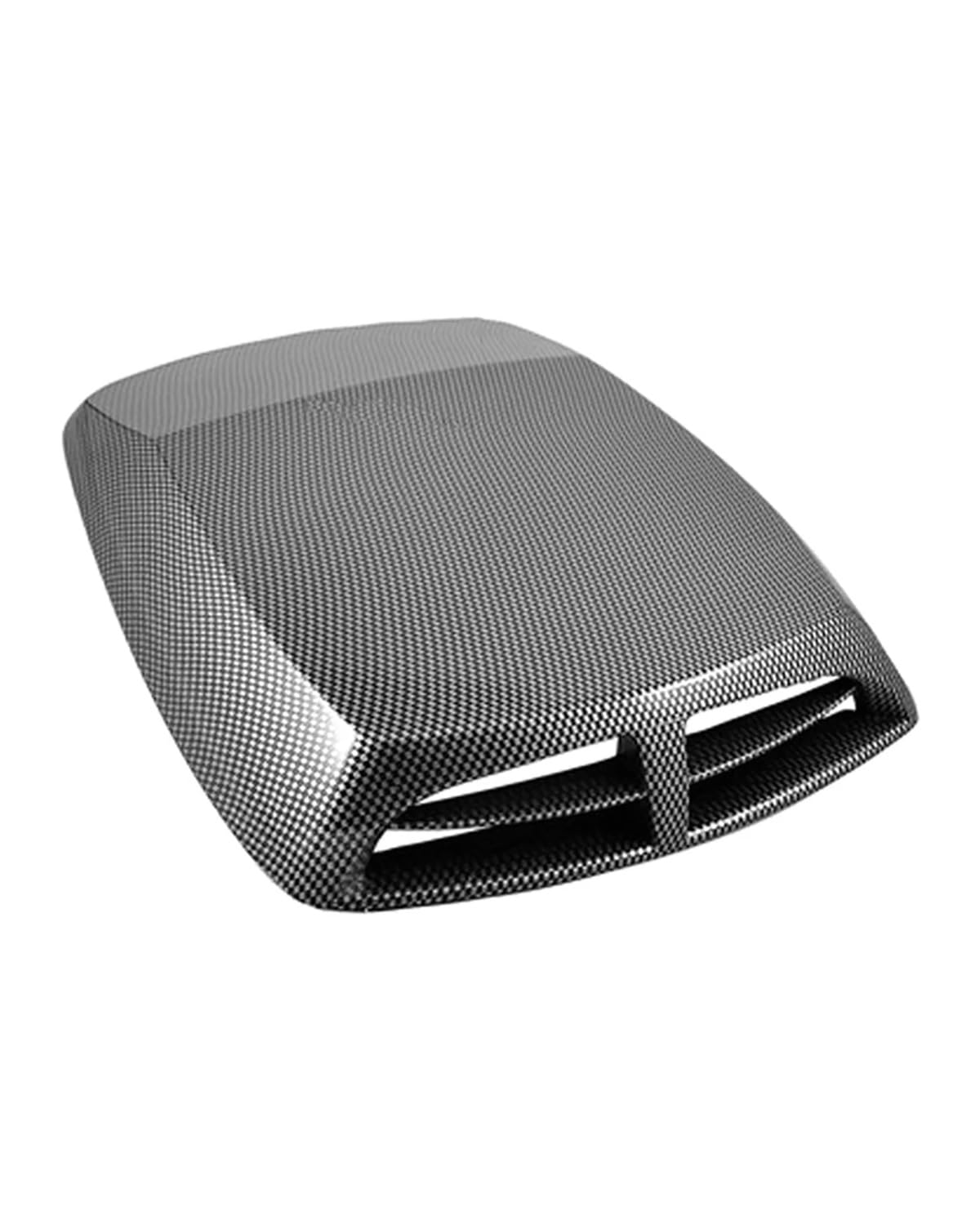 Auto Lufteinlass Universal Autos Air Flow Intake Hood Scoop Vent Bonnet Abdeckung DIY Auto Styling Dekorative Zubehör Entlüftungsblende Abdeckung(Carbon Fiber Color) von MXDDWLKJ