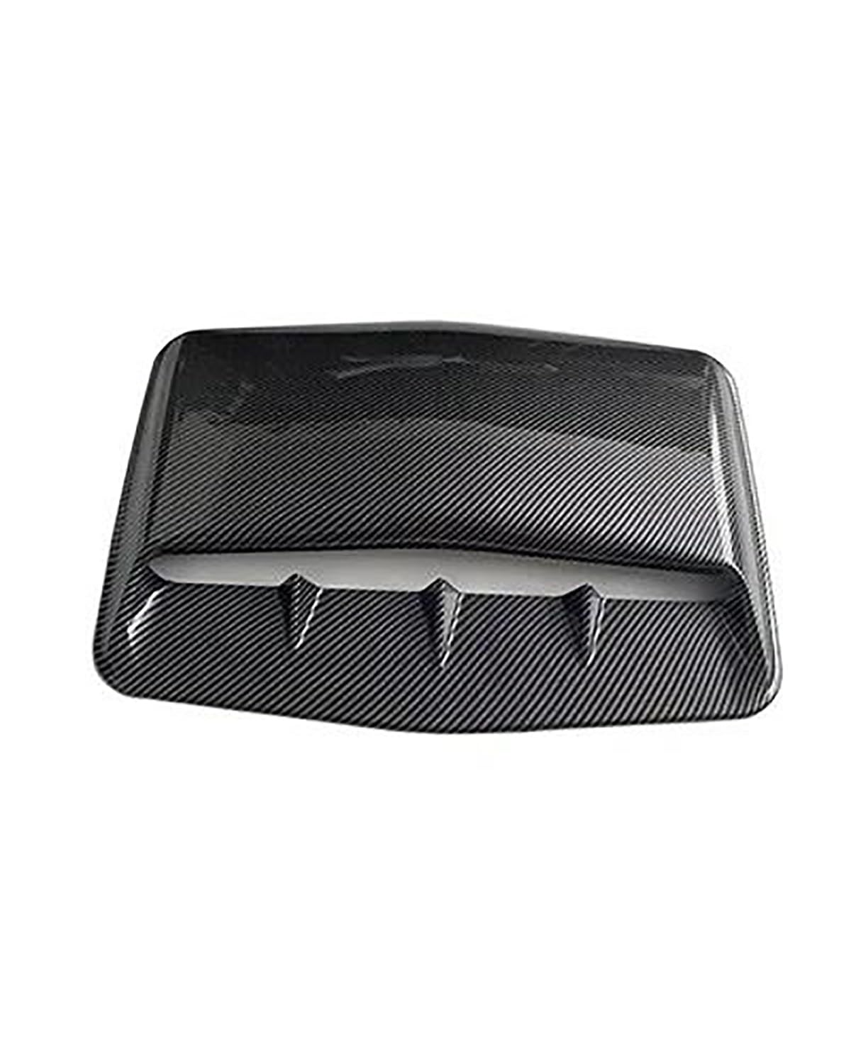 Auto Lufteinlass Universal-Carbon-Faser-Auto Dekorative Zelle Air Flow Intake Hood Scoop Bonnet Vent Abdeckung Aufkleber Dekoration Styling Entlüftungsblende Abdeckung(1pcs Carbon Fiber) von MXDDWLKJ