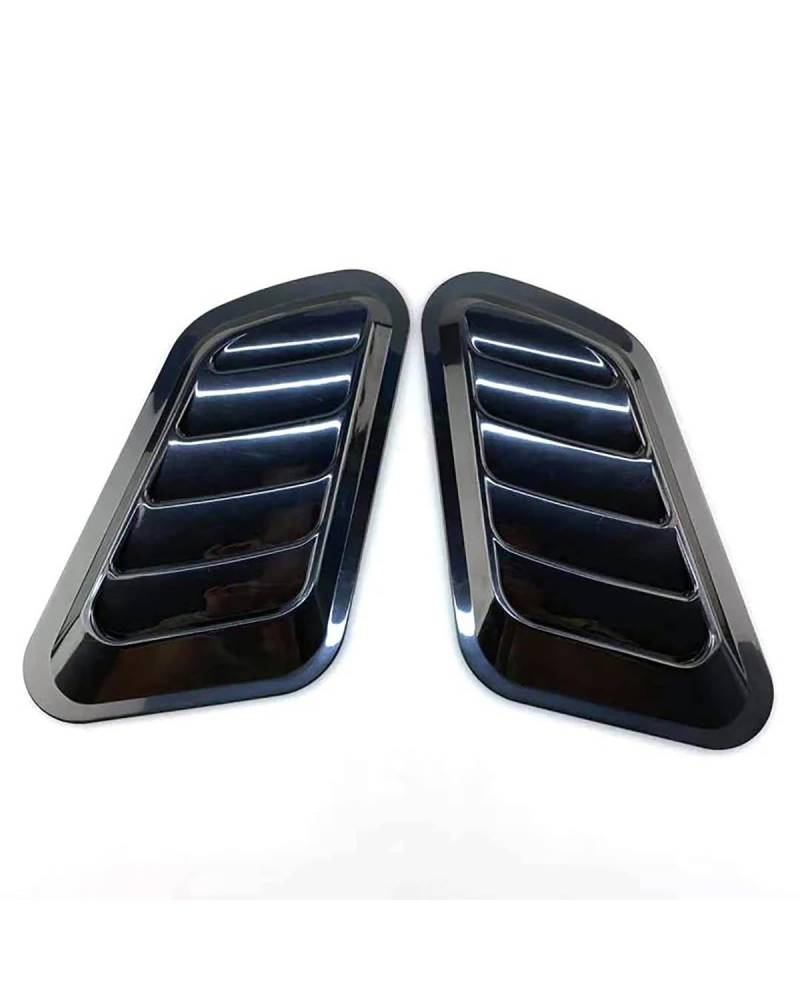 Auto Lufteinlass Universal-Carbon-Faser-Auto Dekorative Zelle Air Flow Intake Hood Scoop Bonnet Vent Abdeckung Aufkleber Dekoration Styling Entlüftungsblende Abdeckung(Black) von MXDDWLKJ